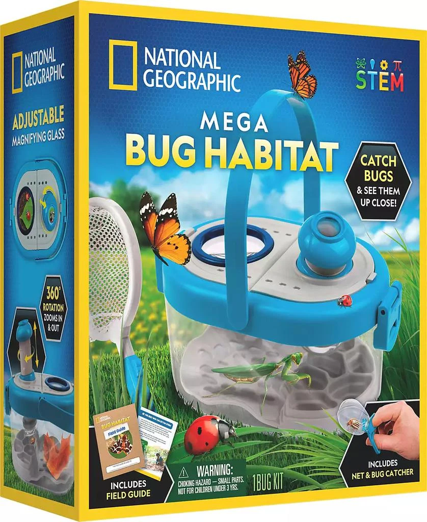 National Geographic Mega Bug Habitat Kit 3