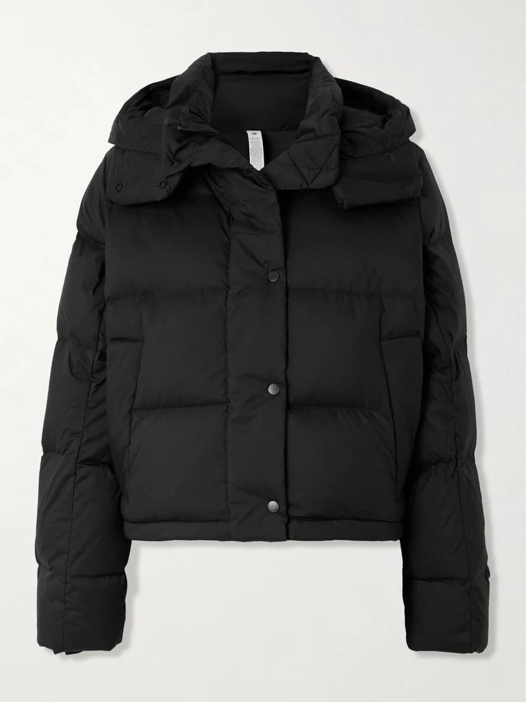 Lululemon Wunder Puff Hooded Quilted Recycled-softmatte™ Down Jacket  - US14