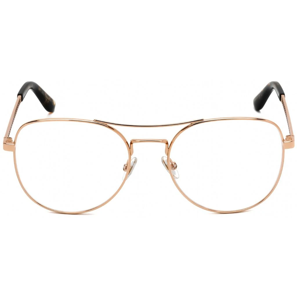 Jimmy Choo Jimmy Choo Women's Eyeglasses - Clear Demo Lens Gold Metal Frame | JC 200 0J5G 00 2