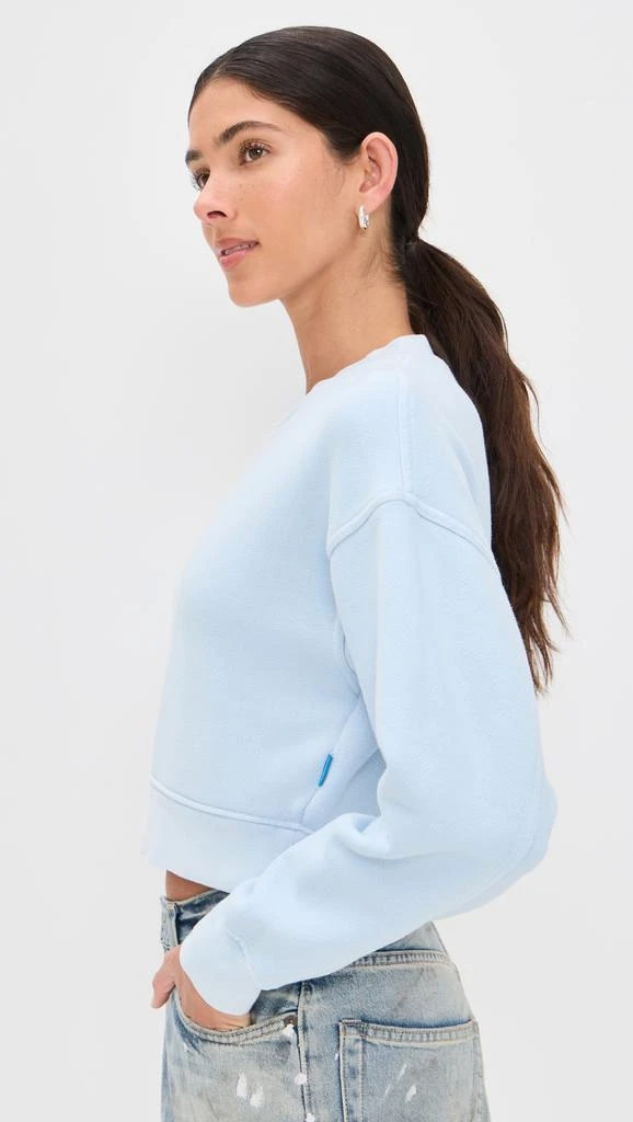 Cotton Citizen Boston Crop Crew Sweatshirt 3