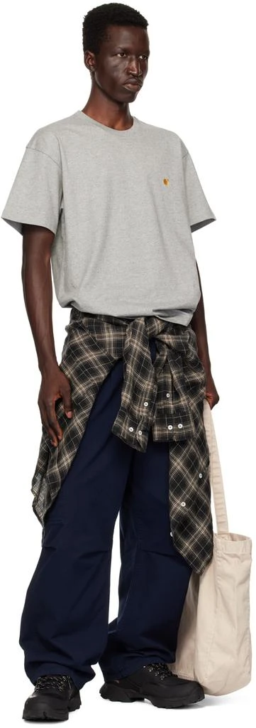 Carhartt WIP Navy Cole Cargo Pants 4