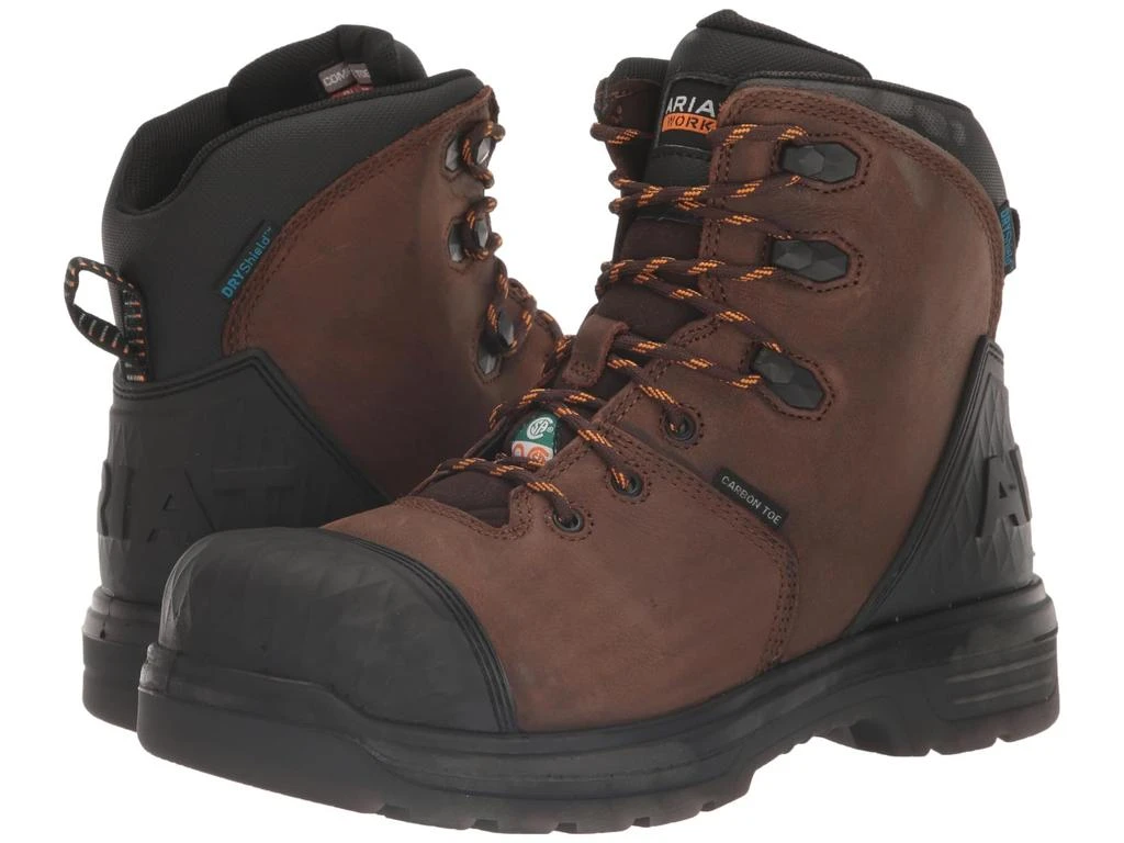 Ariat Turbo Outlaw 6" CSA Waterproof Carbon Toe Work Boots 1