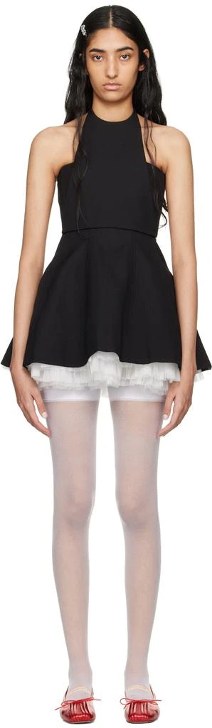 Shushu/Tong Black Two-Piece Minidress 1
