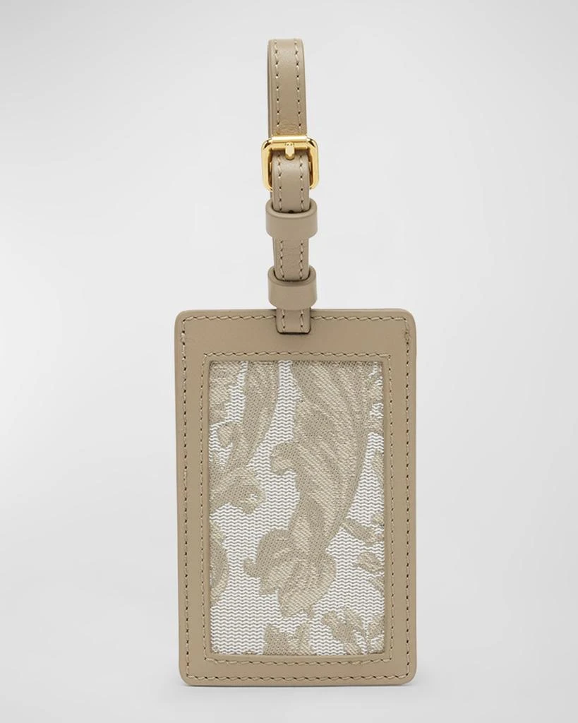 Versace Jacquard Embroidered Luggage Tag 1