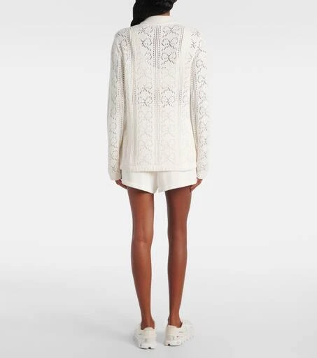 The Upside Lavalliere Malia knitted cotton shirt 3