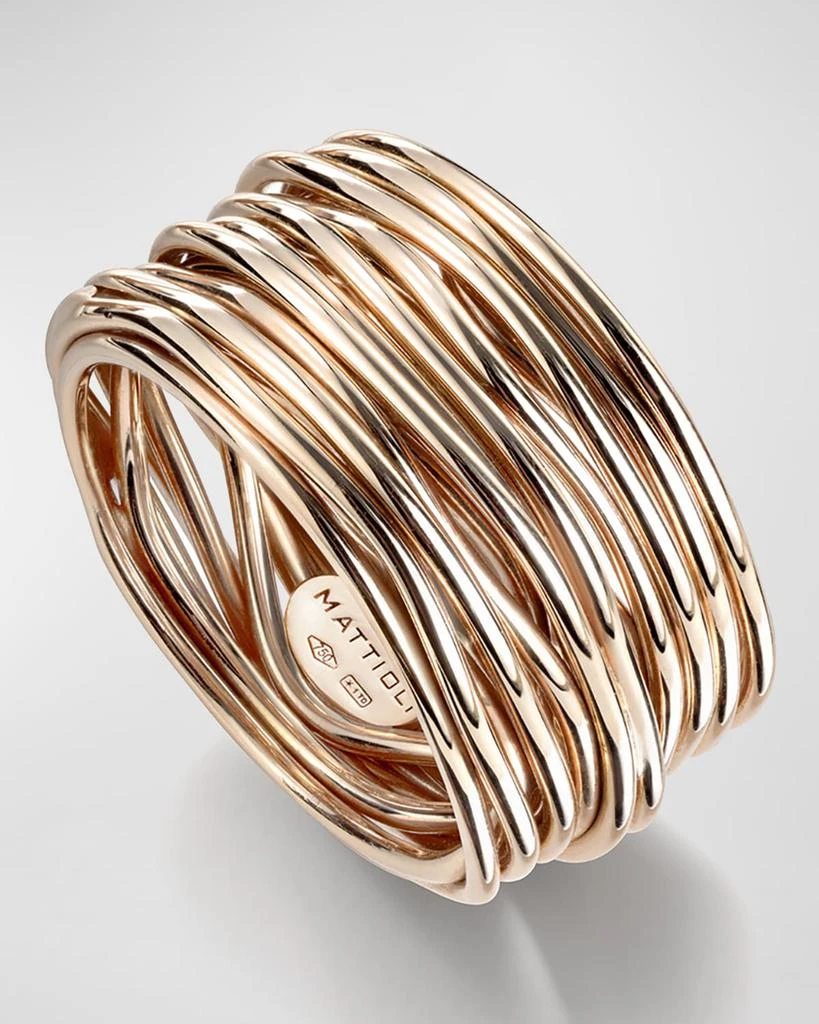 Mattioli 18k Rose Gold Tibet Ring 1