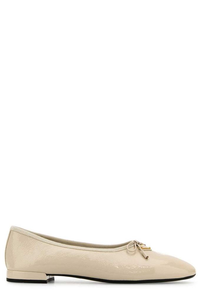 バレエシューズ Prada Ivory Leather Ballerinas Prada Ivory leather ballerinas - Shoes - BeyondStyle