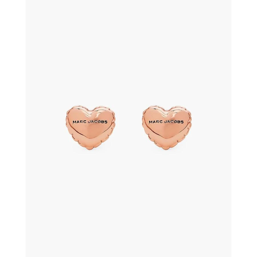 Marc Jacobs Plated Brass Balloon Heart Earrings