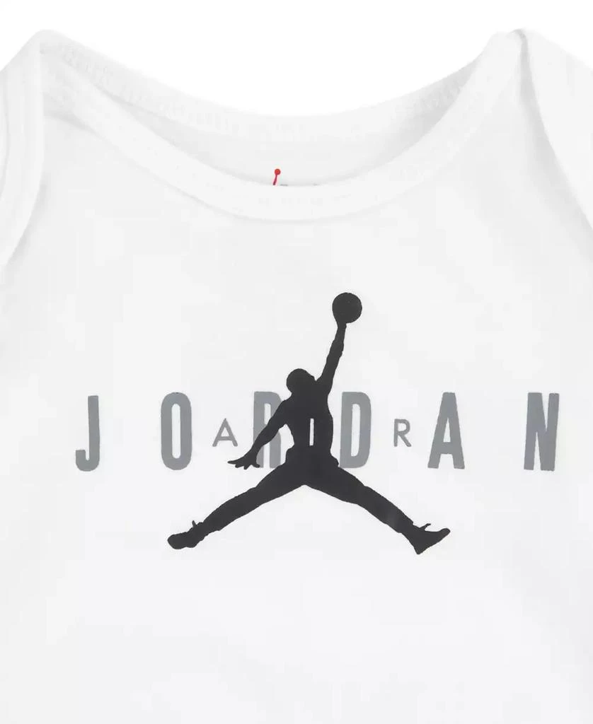 Jordan Baby Beanie Hat, Jumpman Graphic T-Shirt & Footed Pants, 3 Piece Set 3