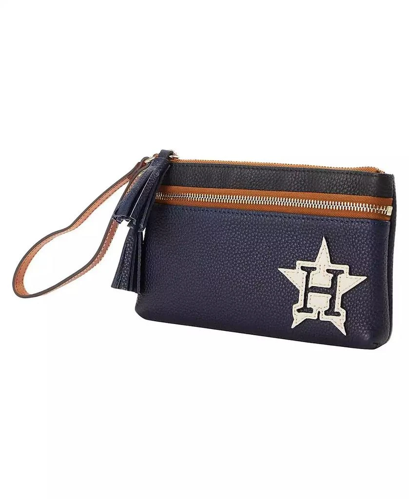 Dooney & Bourke Women's Houston Astros Infield Double-Zip Wristlet 1