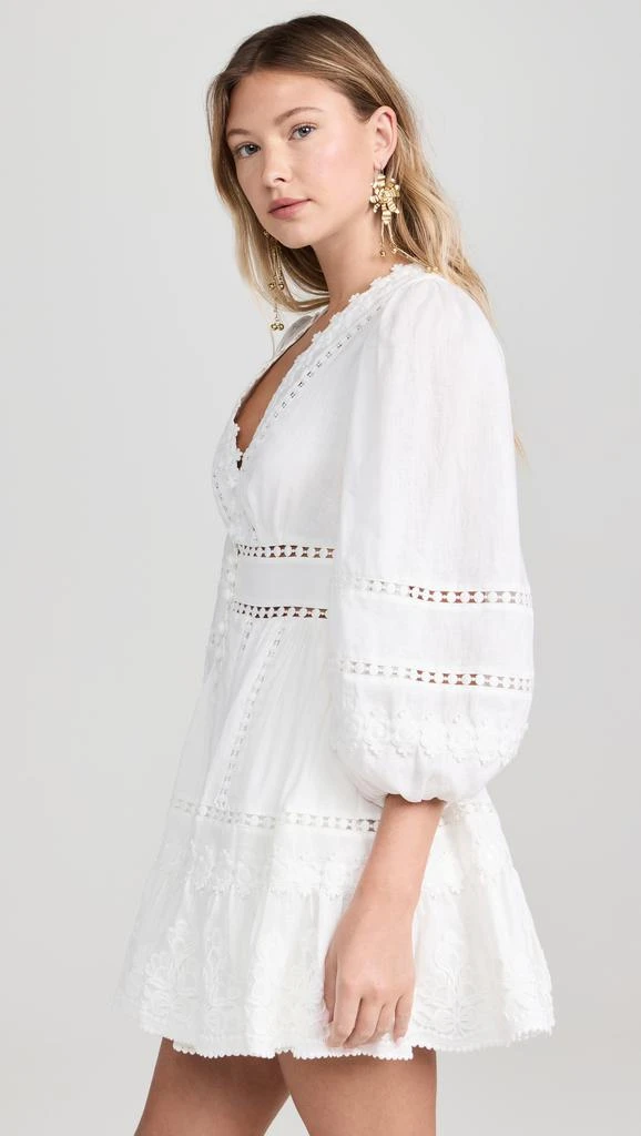 Zimmermann Pop Trimmed Mini Dress 3