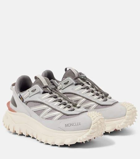Moncler Trailgrip leather trail running shoes 1