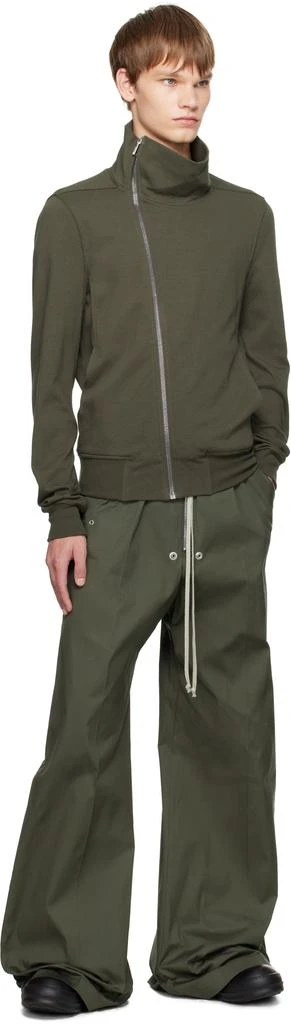 Rick Owens Khaki Concordians Bauhaus Jogger Track Jacket 4