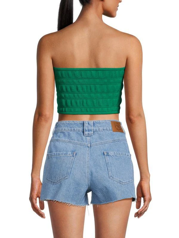 ba&sh Tehani Bandeau Crop Top 2