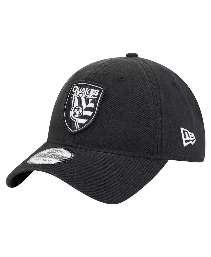 New Era Men's Black San Jose Earthquakes 2025 Kickoff 9TWENTY Adjustable Hat 1