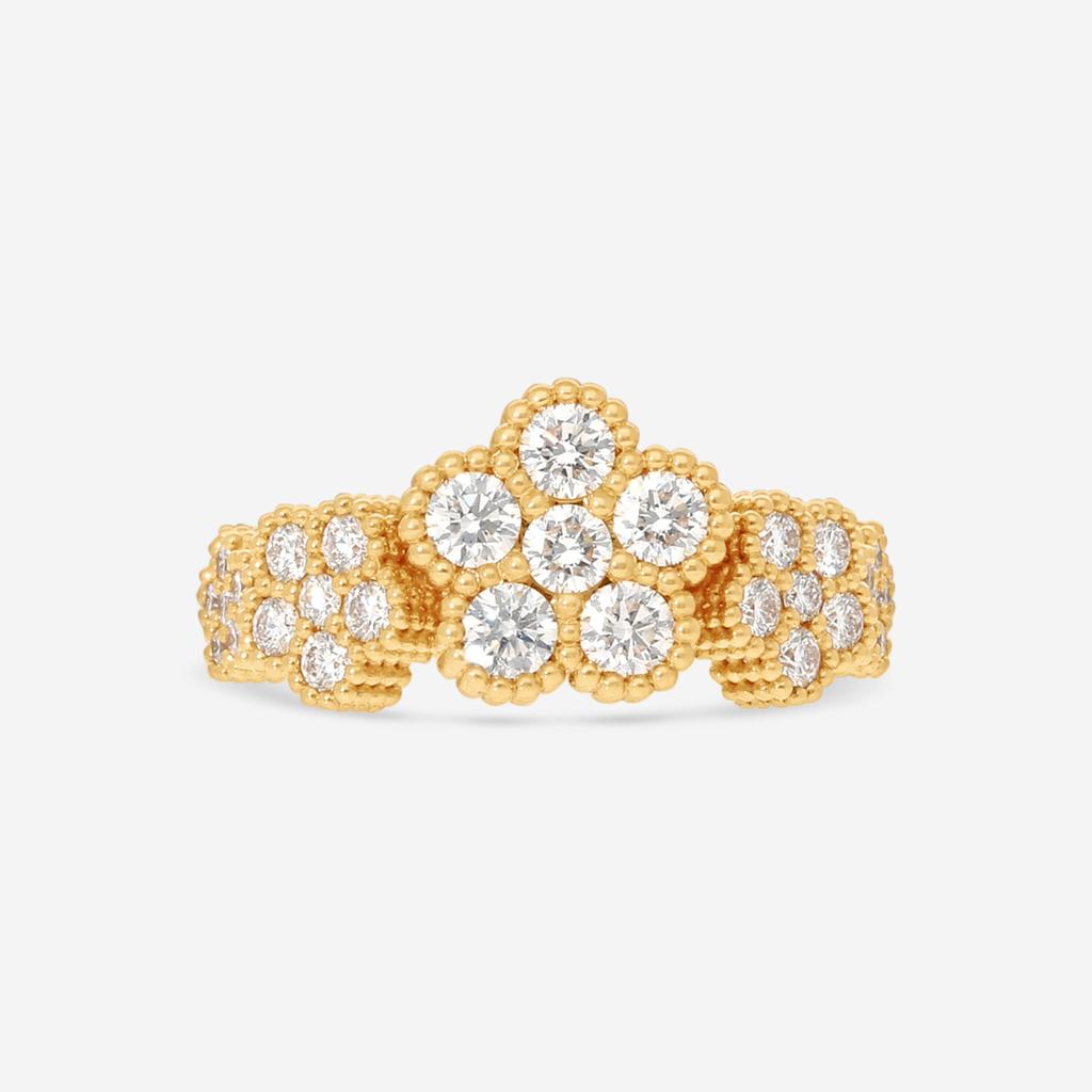 Roberto Coin Roberto Coin 18K Yellow Gold Diamond Ring Sz. 6.5 8883268AY65X