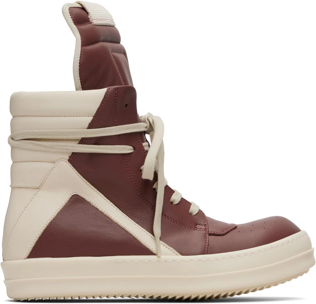 Rick Owens Pink Concordians Geobasket Sneakers 1