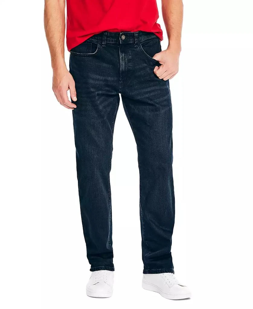 Nautica Men's Vintage Straight-Fit Stretch Denim 5-Pocket Jeans 1