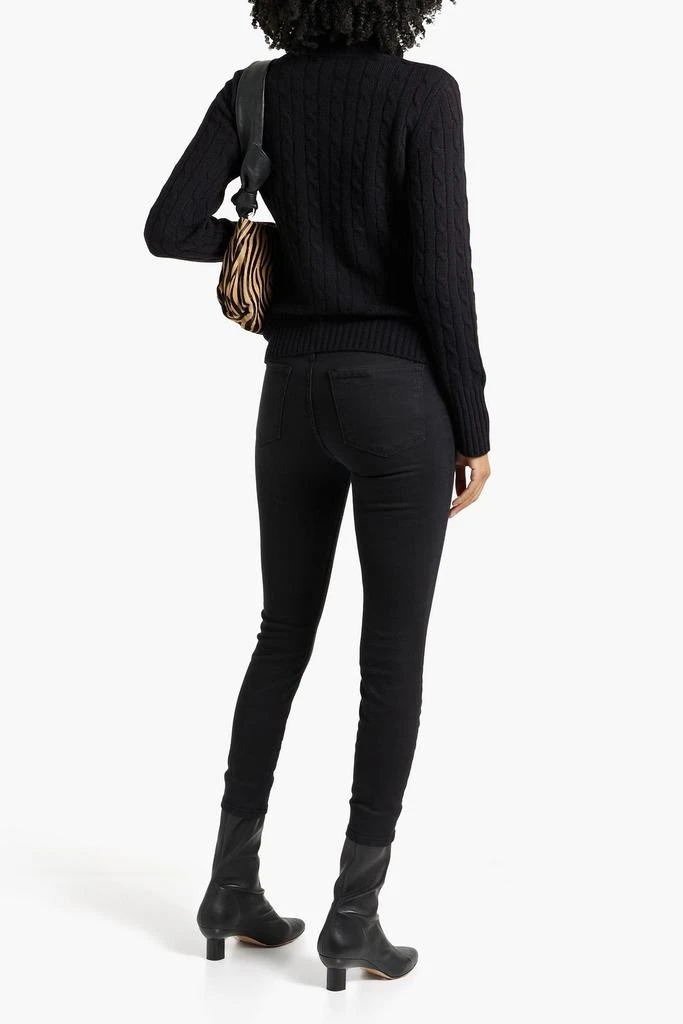 N.PEAL Cable-knit cashmere turtleneck sweater 3