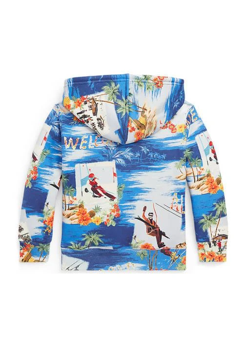 Ralph Lauren Lauren Childrenswear Toddler Boys Tropical Ski Print Fleece Hoodie 2