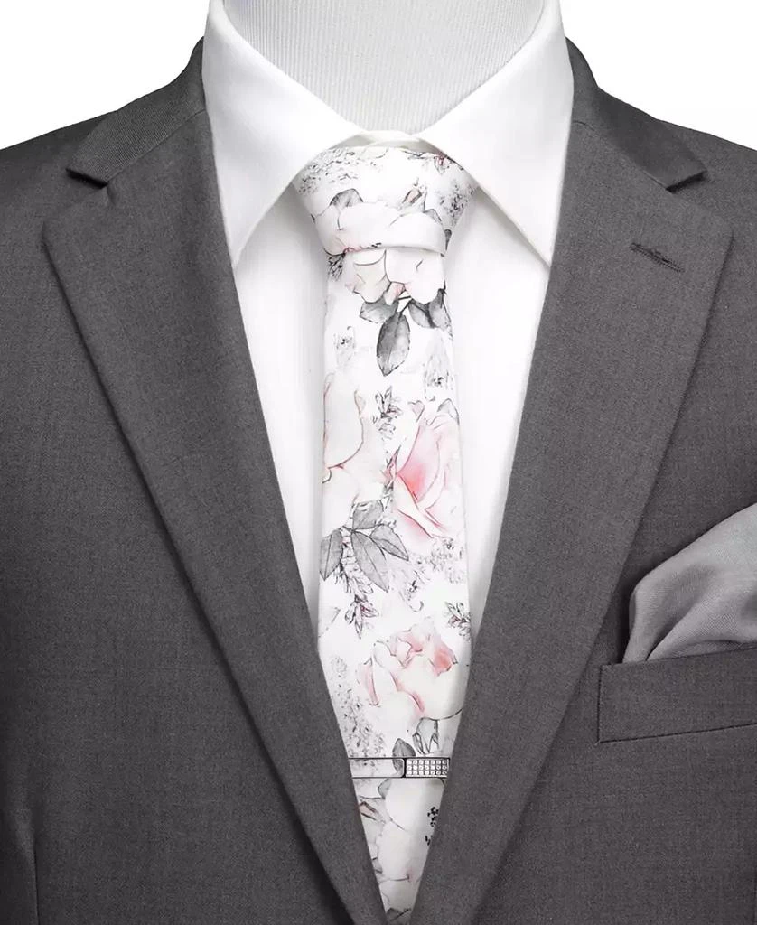 Ox and Bull Trading Co. Men's Painted Floral Tie 5