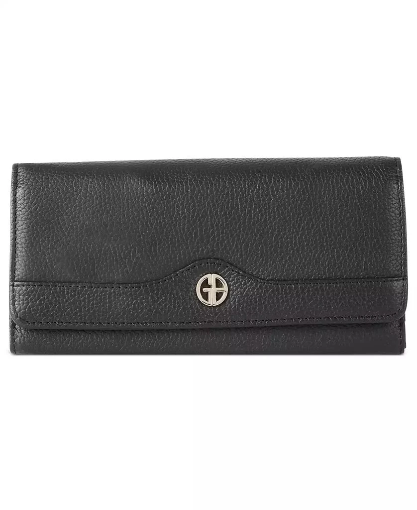 Giani Bernini Pebble Leather Receipt Wallet, Exclusively at Macy's 1