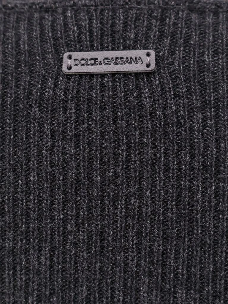 Dolce & Gabbana Dolce & Gabbana Logo Plaque Crewneck Knitted Jumper 3