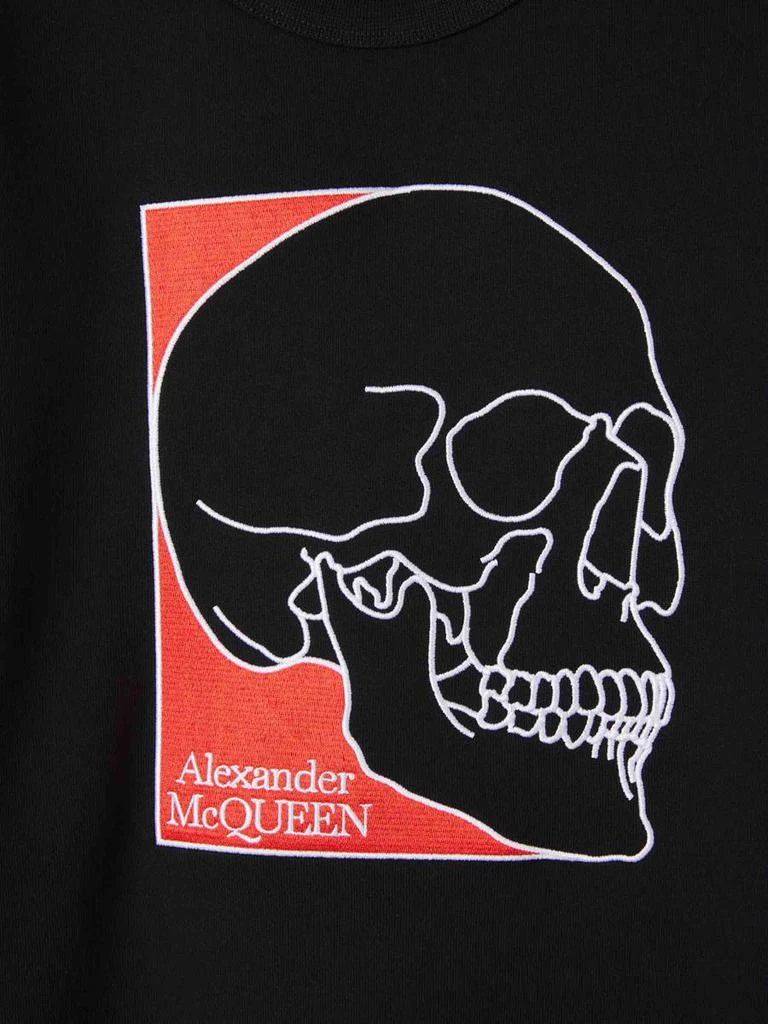 ALEXANDER MCQUEEN ALEXANDER MCQUEEN PRINTED COTTON SWEATSHIRT 4