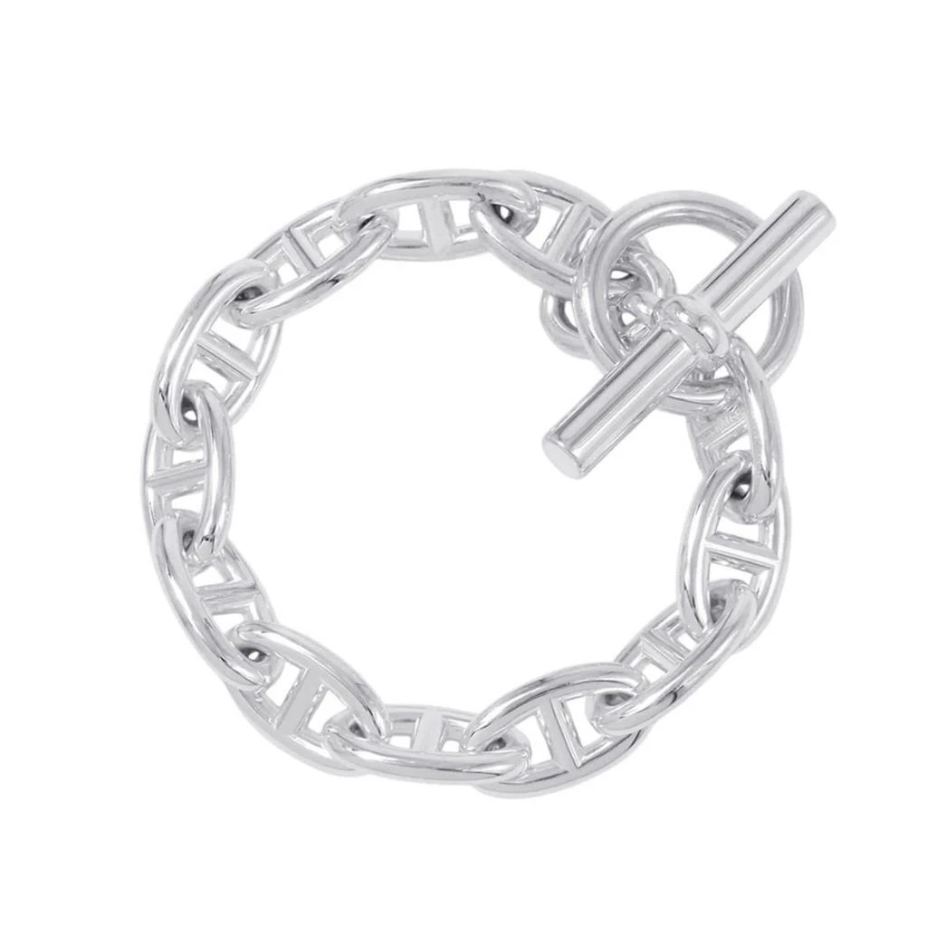 Hermes Chaine D
ancre 925 Charm Bracelet (Pre-Owned)