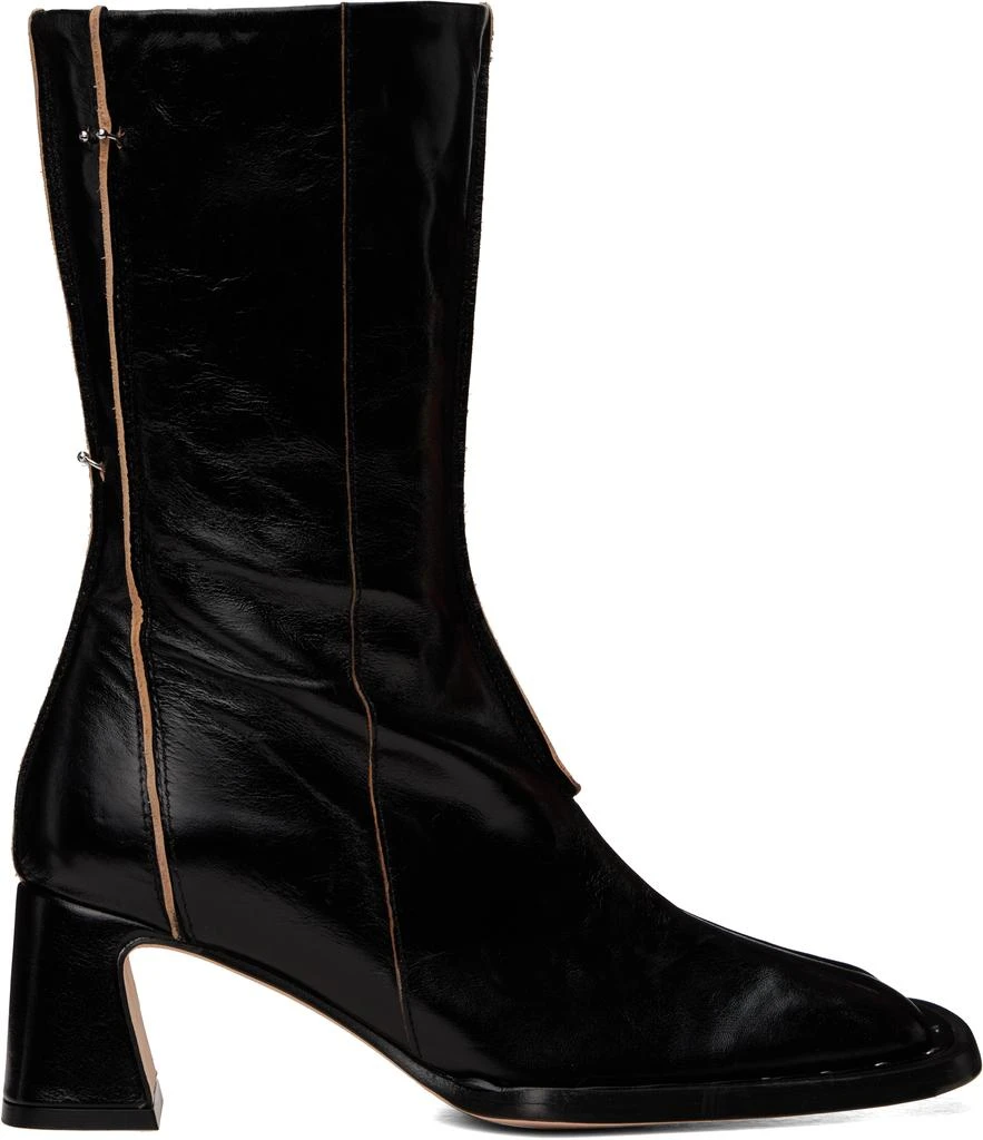 MIISTA Black Greer Ankle Boots 1