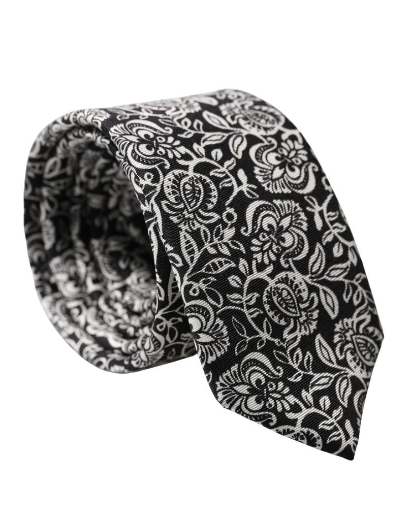 Dolce 
Gabbana Floral Fantasy Silk Adjustable NeckMen
s Men
s Tie