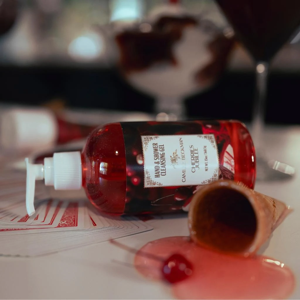 Camille Beckman Hand
Shower Cleansing Gel 13oz Cherries Jubilee 3