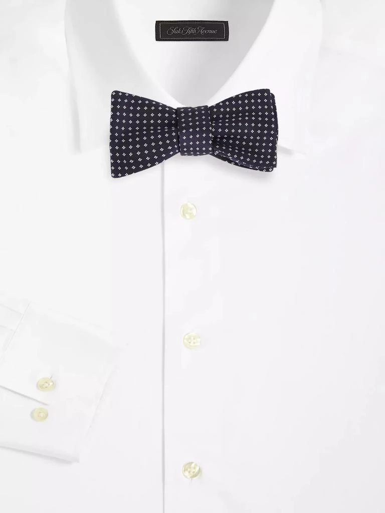 Saks Fifth Avenue COLLECTION Micro Diamond Silk Bow Tie 2