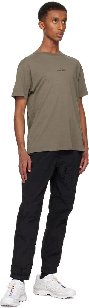 Stone Island Black Nylon Metal Sweatpants 5