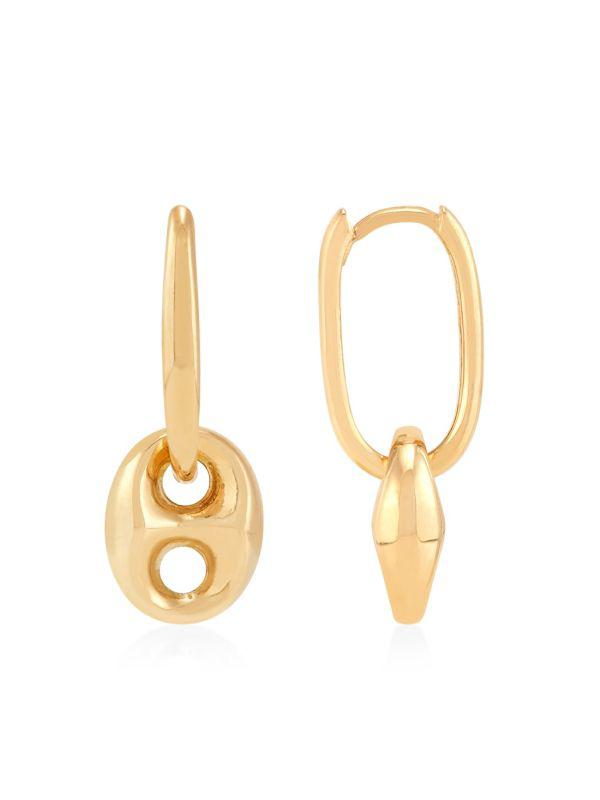 Saks Fifth Avenue 14K Yellow Gold Drop Earrings