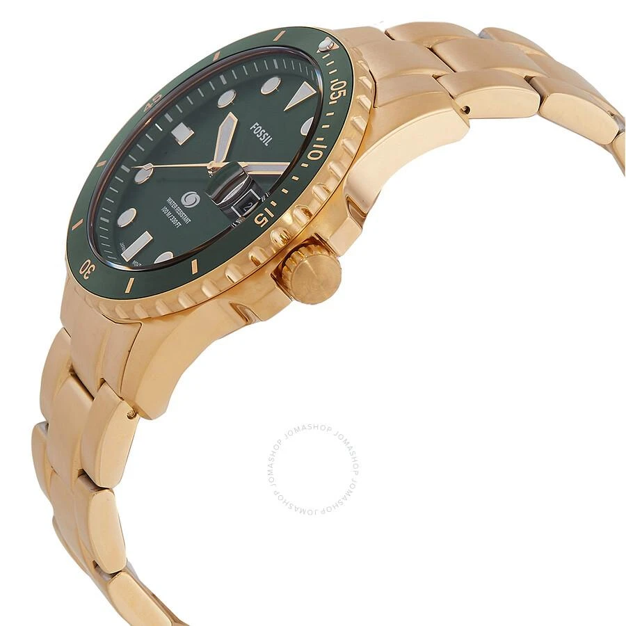 Fossil Blue Dive Quartz Green Dial Men's Watch FS6030 2