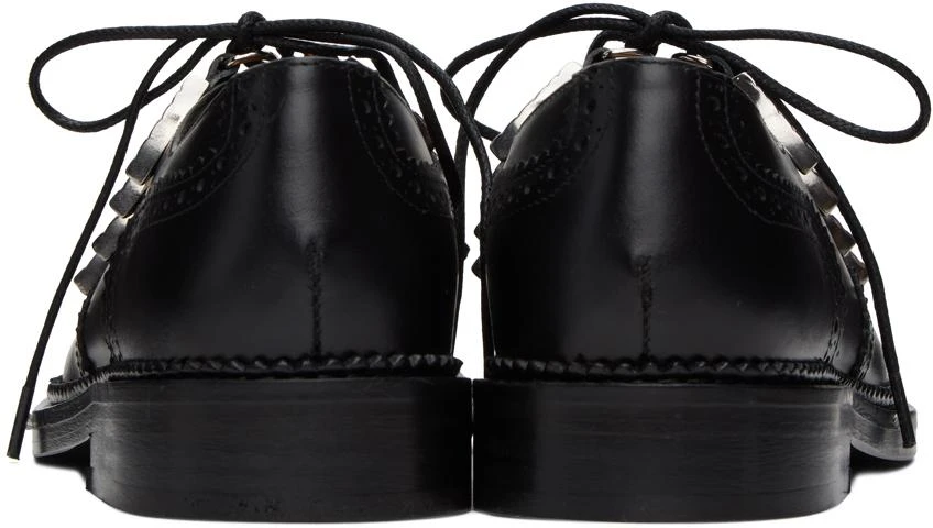 Toga Pulla Black Hard Oxfords 2