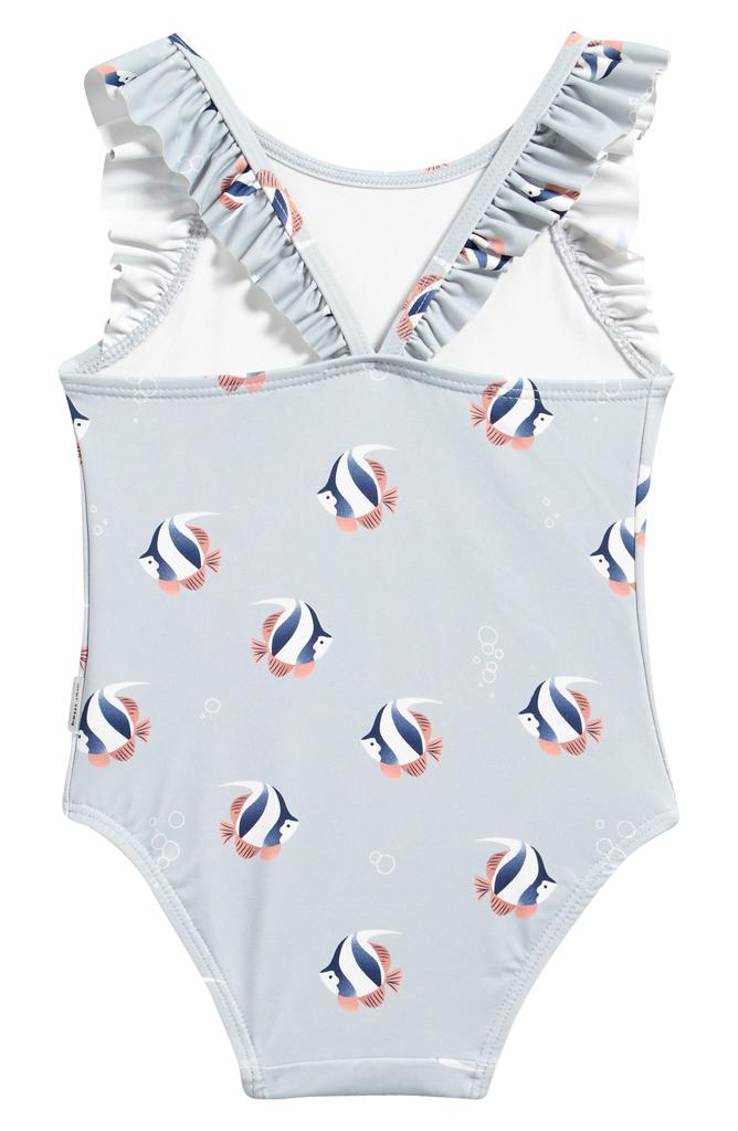 Petit Lem Monarch Print One-Piece Swimsuit