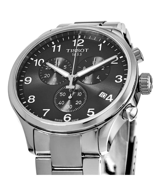 Tissot Tissot Chrono XL Classic Black Dial Steel Men's Watch T116.617.11.057.01 2