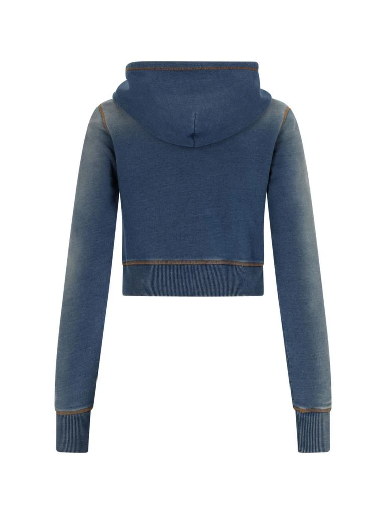 Diesel Cropped Hoodie 2