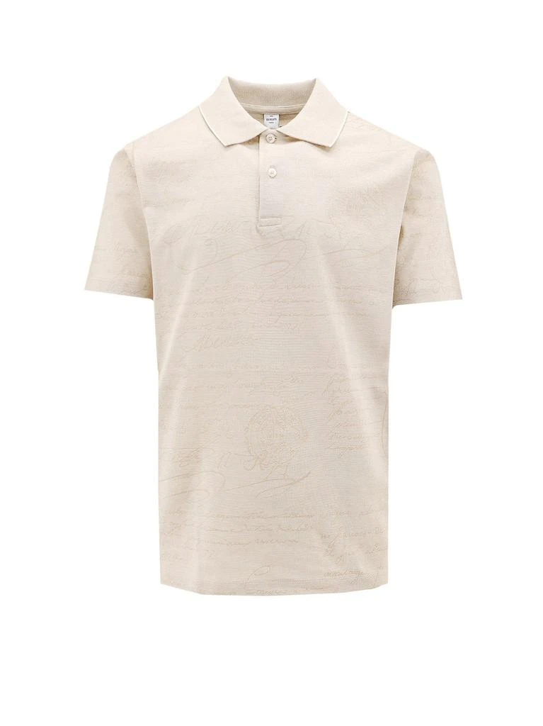 Berluti Berluti Jacquard Short-Sleeved Polo Shirt 1