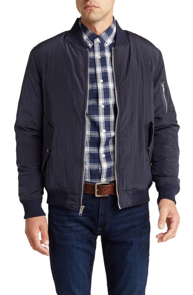 Slate & Stone Ripstop Nylon Bomber Jacket