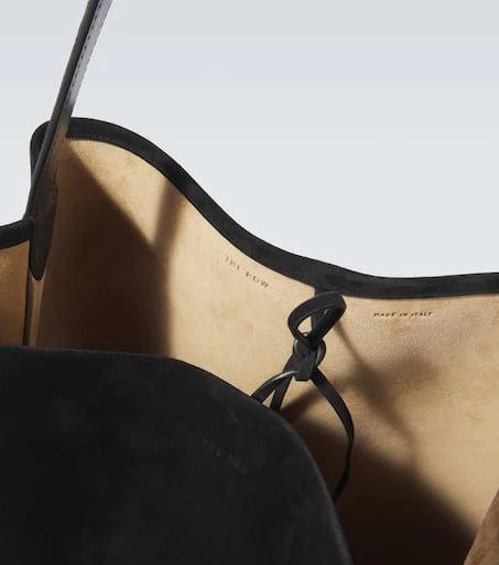 The Row N/S Park Large suede tote bag 4