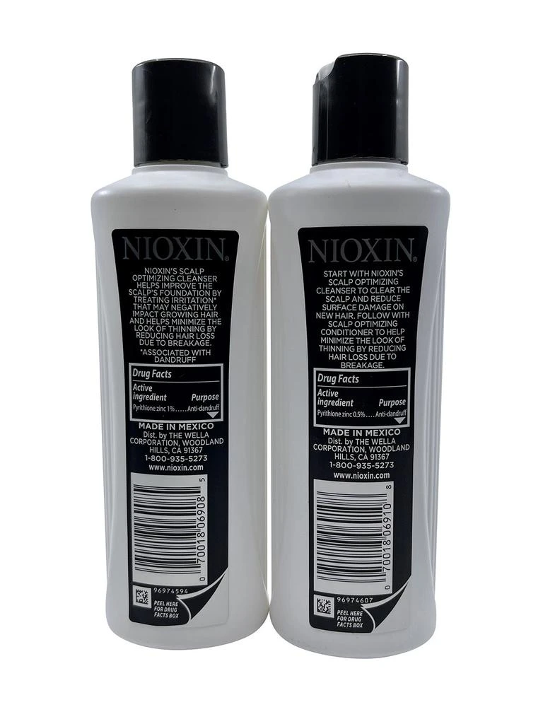 Nioxin Advanced Pyrithione Zinc Dandruff Shampoo & Conditioner 6.7 OZ Each 3