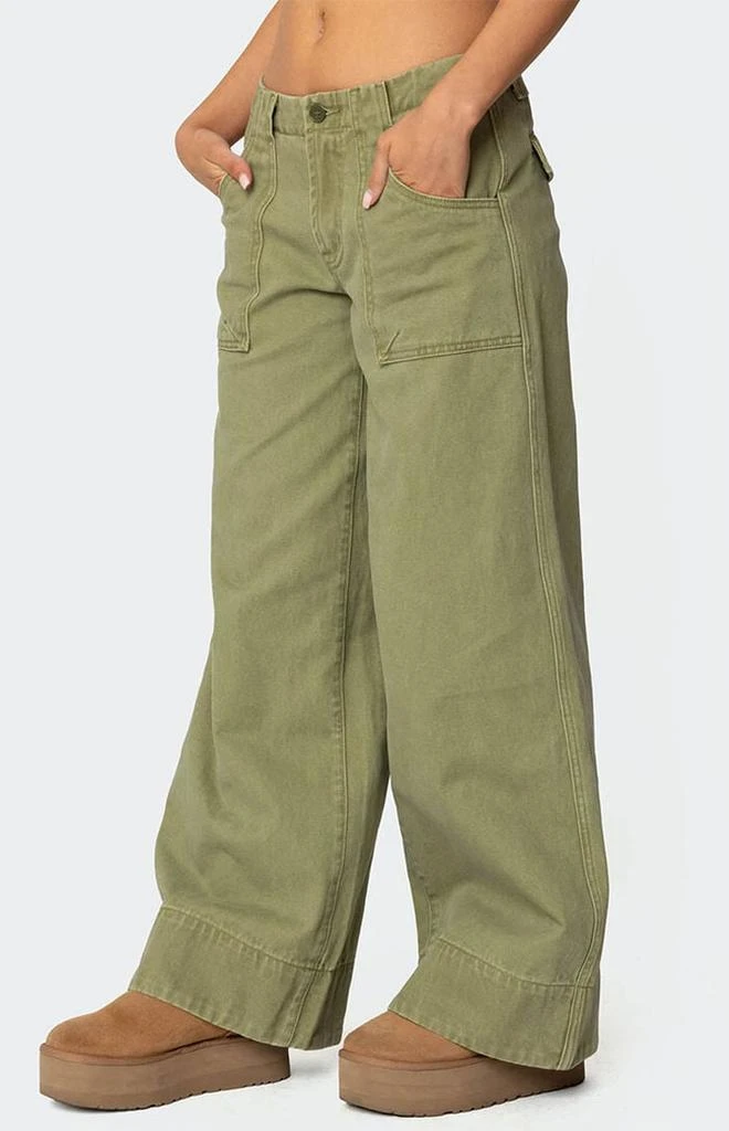 Edikted Vivienne Twill Baggy Pants 3