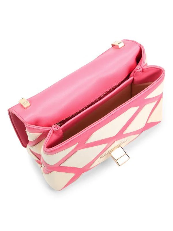 Roger Vivier Prismick Two Tone Leather Crossbody Bag 3