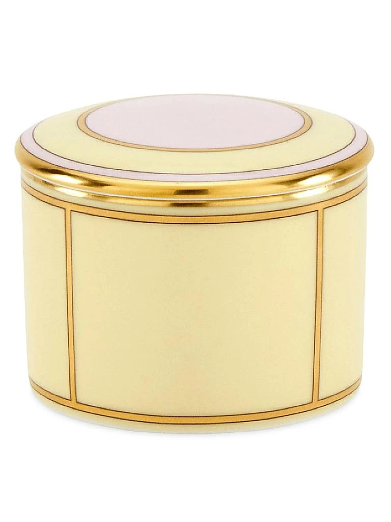 Ginori 1735 Diva Porcelain Small Box with Cover