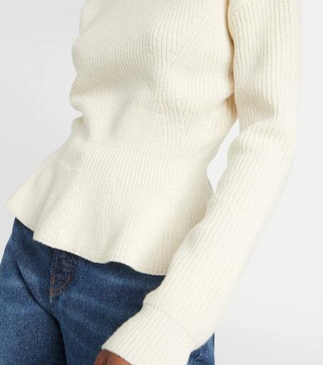 Chloé Peplum wool sweater 5