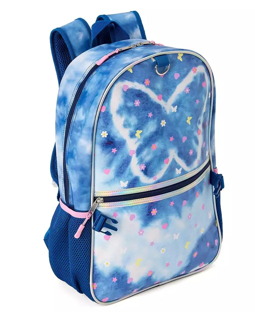 InMocean Girl's Tie Dye Butterfly Backpack Headphone Lunch Set 4