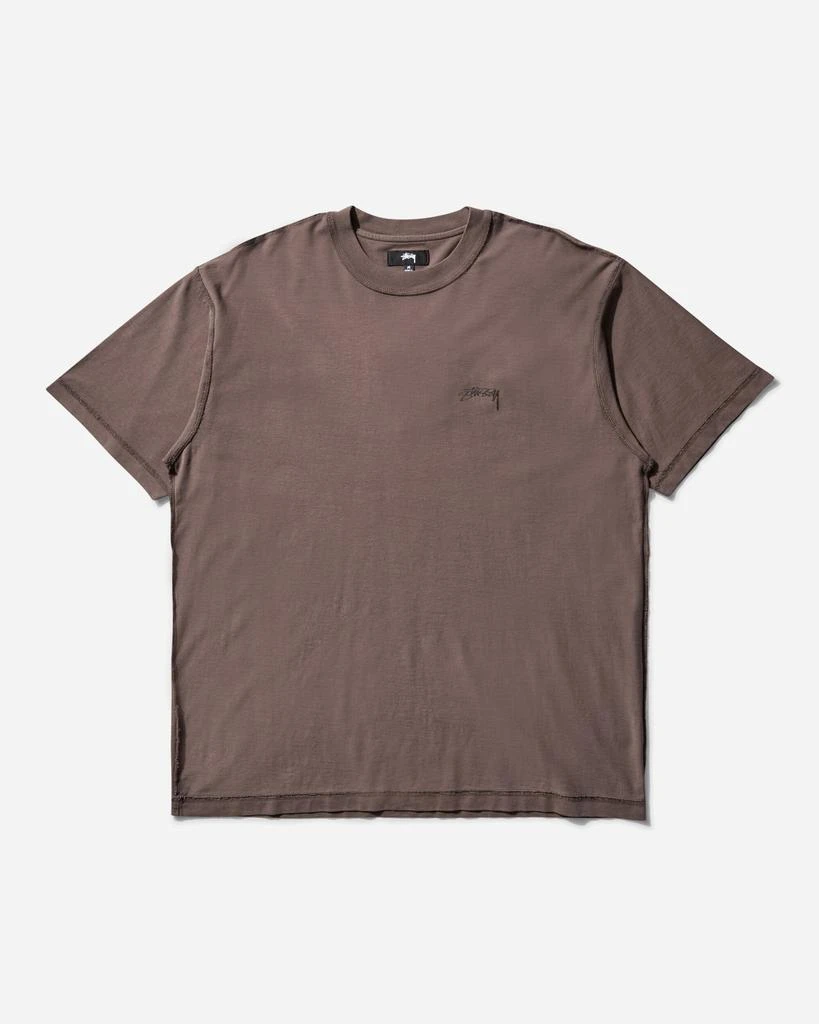 STUSSY Men's Lazy T-Shirt Faded Black 1